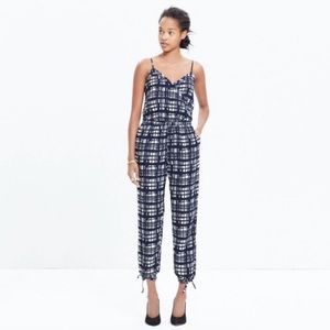 Madewell brushstroke cami jumpsuit size small